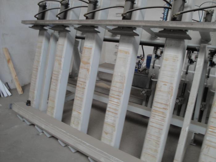 Thickness glue presses GOMA FL6/15, 12 metrów, Do Elementów Konstrukcyjnych
