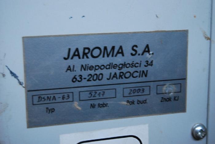 One-sided thicknessers JAROMA JAROCIN DSNA-63