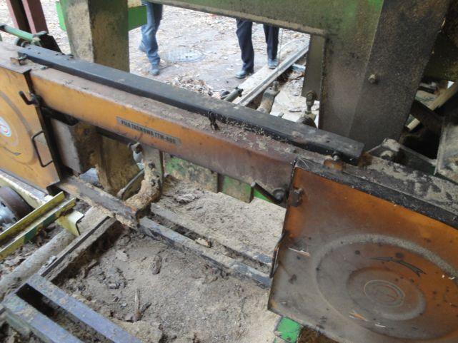 Sawmill machines LIGNUMA Piła Taśmowa Pozioma, Trak Poziomy TTM-800