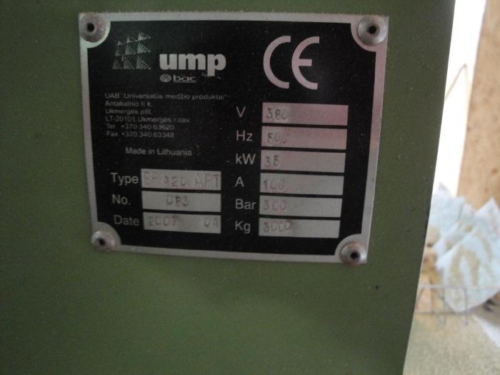 Briquetting presses UMP BP420APT