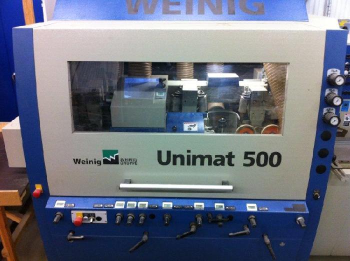 Four-side planers WEINIG AG UNIMAT 500