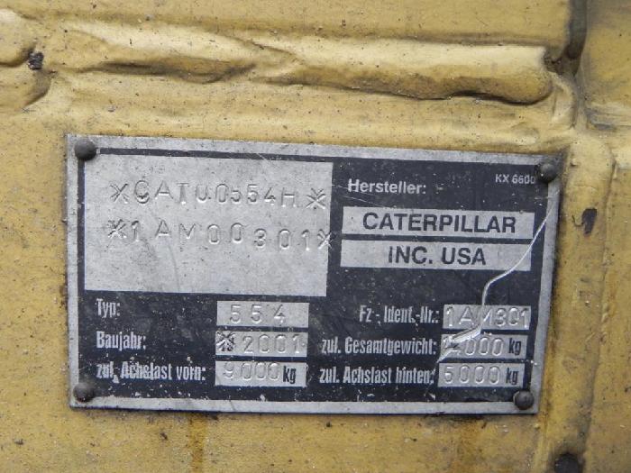 Kombajny CATEPILAR  CAT 554