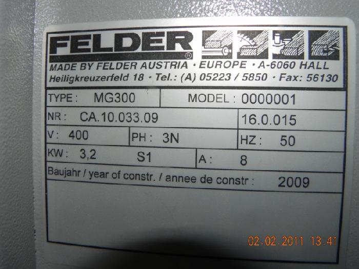 One-sided edgebanders FELDER G300