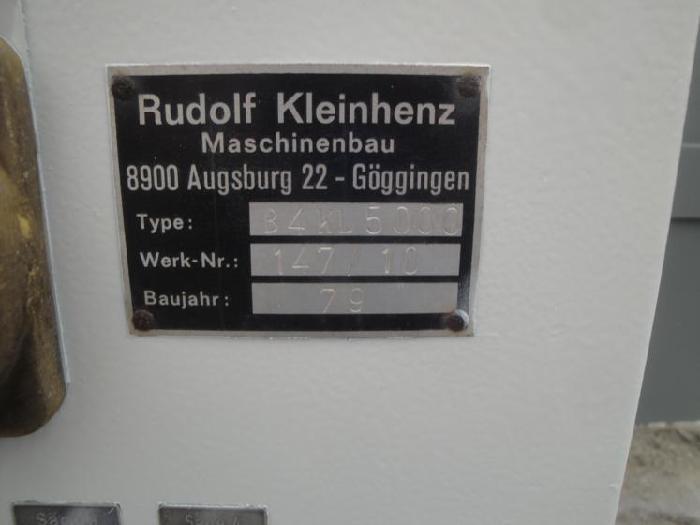 Circular saws RUDOLF KLEINHENZ  B4 KL 5000 