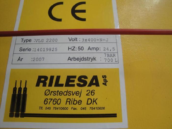 Three-sided drills RILESA VLG 2200
