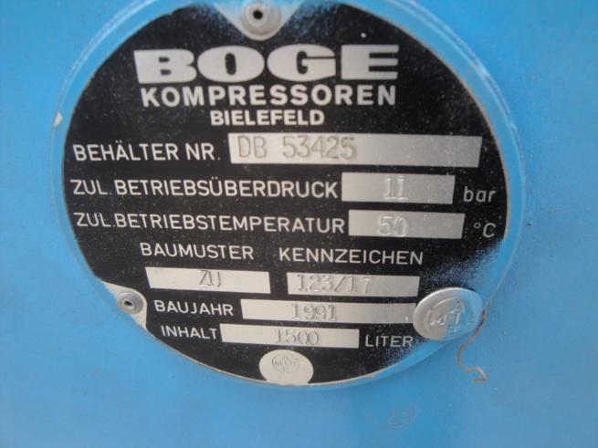 Pressure tanks BOGE DB 53425
