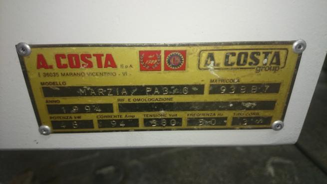 Doubled up A.COSTA MARZIA PA3/C