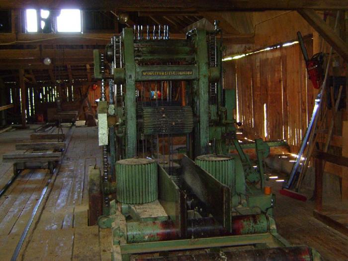 Sawmill machines WURSTER & DIETZ TRAK RAMOWY 
