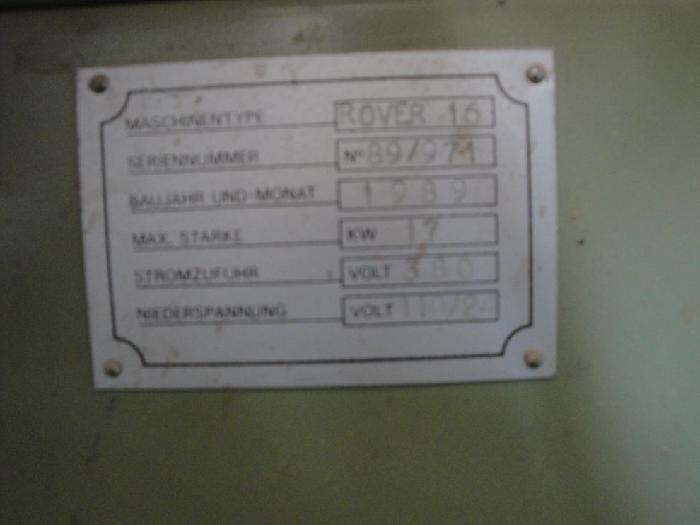 CNC machining centers BIESSE ROVER 16 S 