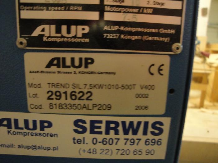 Reciprocating compressors ALUP ALUMP TREND 