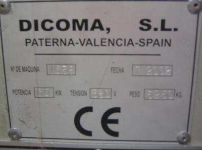 Packing machines DICOMA Drzwi w Folię Termokurczliwą E(3+3) 250/40+TR240/4
