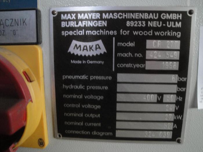 CNC machining centers MAKA CR 27 T
