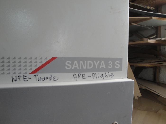 Wide belt sanders SCM GROUP SANDYA 3 S 